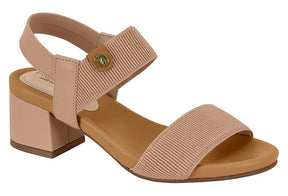 Sandália Feminina Salto Bloco Modare Conforto