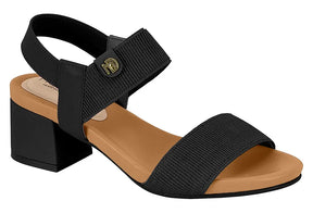 Sandália Feminina Salto Bloco Modare Conforto