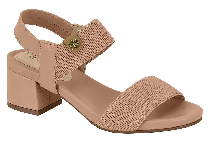 Sandália Feminina Salto Bloco Modare Conforto
